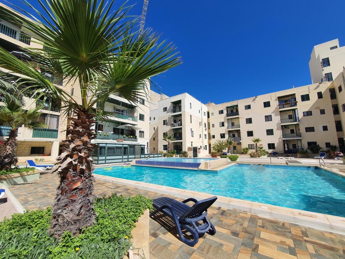 Pretty 2 Bedroom Apartment With Shared Pool St. Paul's Bay Exterior photo