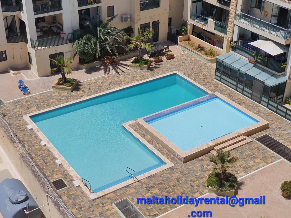 Pretty 2 Bedroom Apartment With Shared Pool St. Paul's Bay Exterior photo